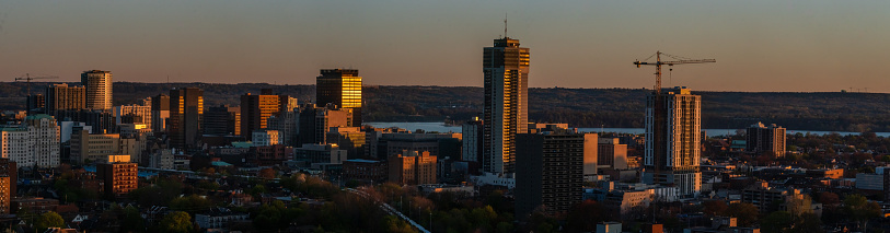 Hamilton, Ontario - Sunrise for the Downtown Core