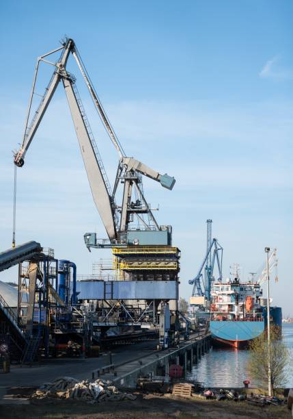 istock this crane is located in the port area 1317308574