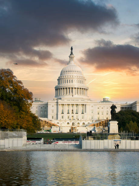 istock the capitol in washington with the pond 1317314207