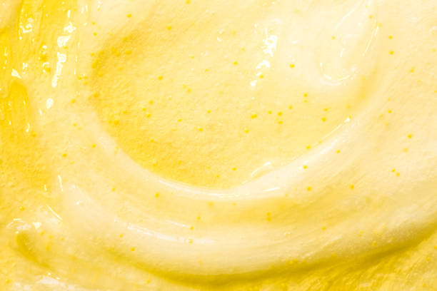 istock The texture of a scrub or shower gel. 1317316579