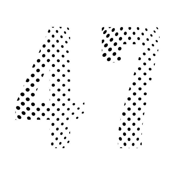 47 Graphics Number 47 Illustrations, Royalty-Free Vector Graphics & Clip Art - iStock