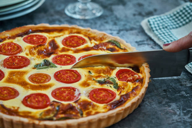 istock Quiche Lorraine with Tomatoes and Bacon 1317319380