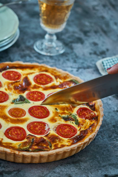 istock Quiche Lorraine with Tomatoes and Bacon 1317319387