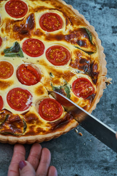 istock Quiche Lorraine with Tomatoes and Bacon 1317319420