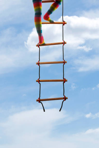 Stairs rising to the sky