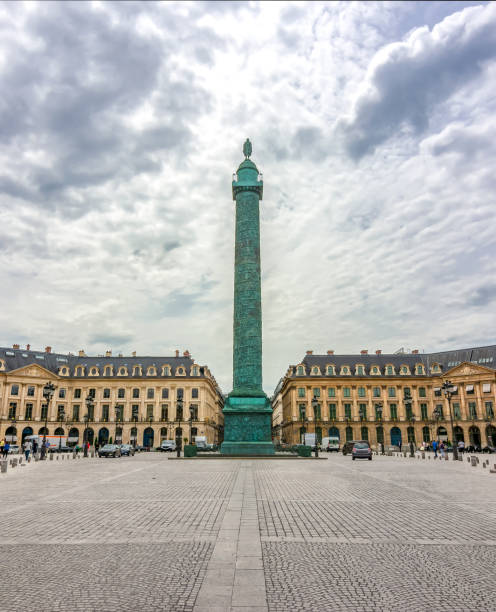 istock Vendome column on Vendome square in Paris, France 1317325883