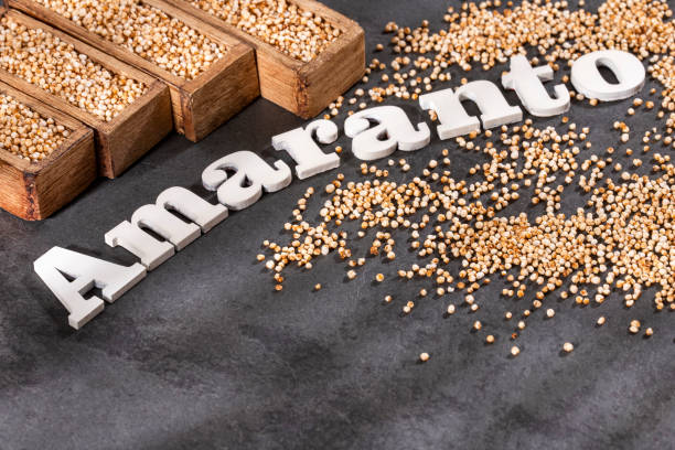 istock Amaranthus - Popped amaranth, gluten free high protein cereal 1317332224