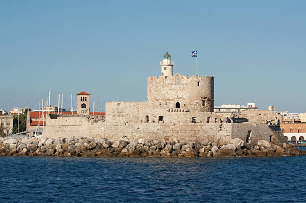 istock Saint Nicholas Fort, Rhodes, Greece 131734019