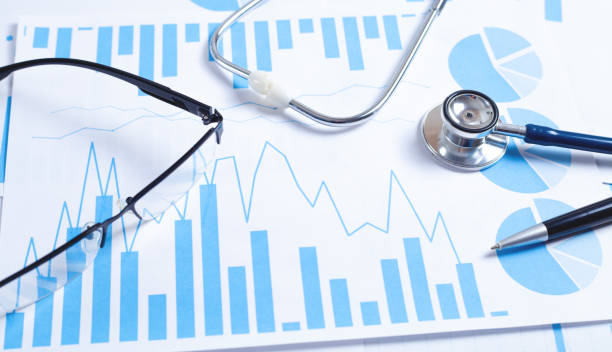 istock Medical charts, stethoscope, pen and eyeglasses. 1317340674