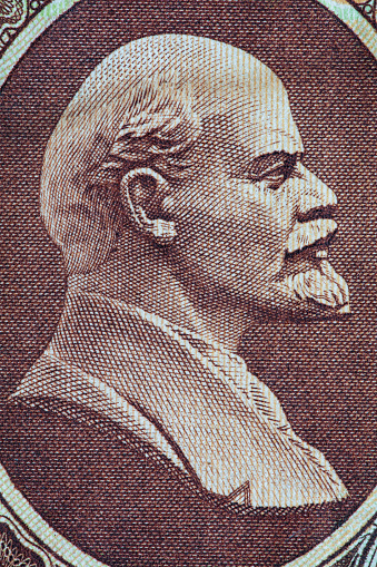 Deodoro da Fonseca on 500 Cruzerios 1981 Banknote from Brazil. First president of the republic of Brazil after heading a military coup that deposed emperor Pedro II. Less than 30% of the banknote is visible.