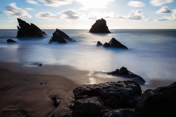 istock Evening in Adraga beach 1317343794