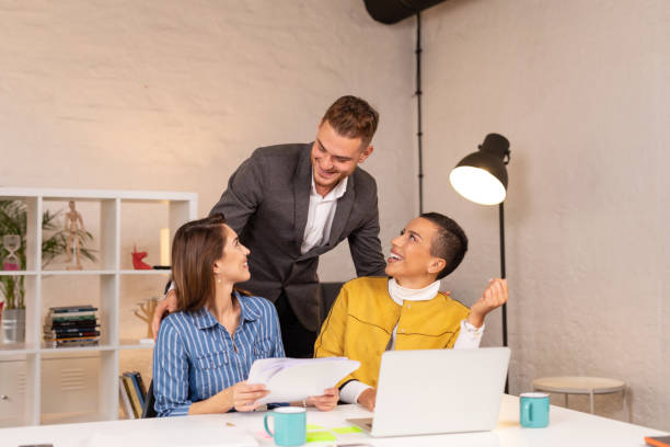 istock Business people working together in the office 1317343843