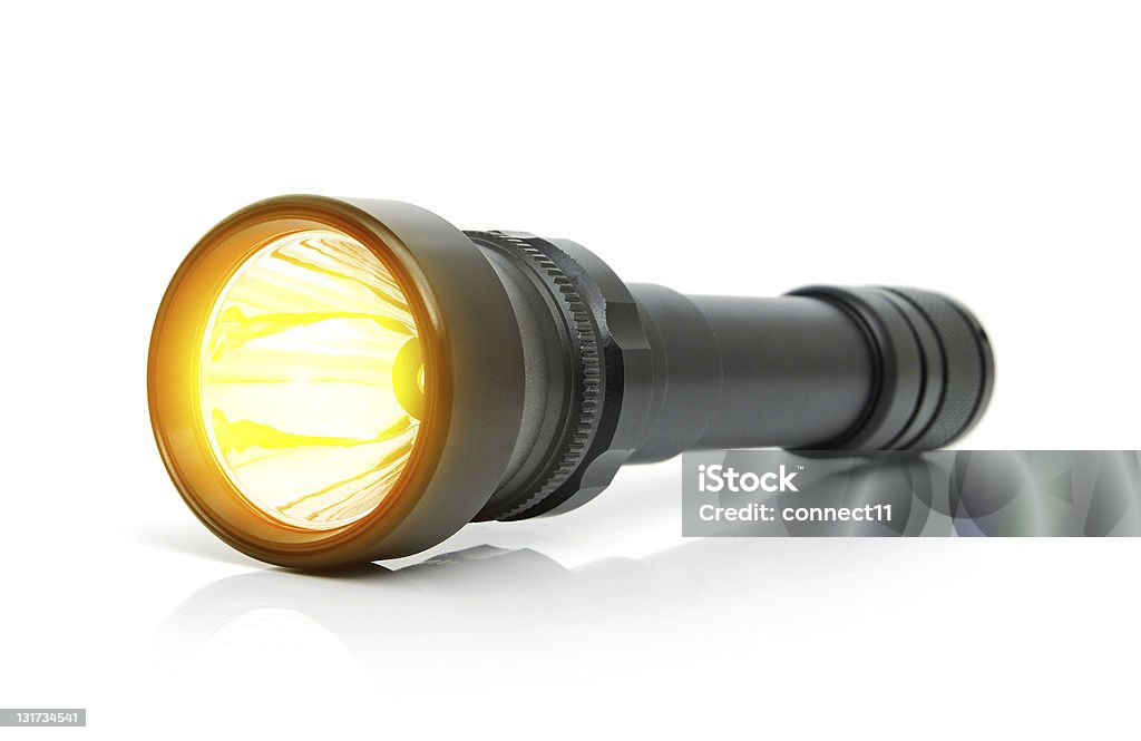 LED Torcia elettrica - Foto stock royalty-free di Acciaio