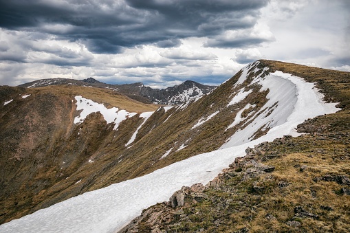 Mountain Ridge in the Mount Evans Wilderness, Colorado in Denver, CO, United States