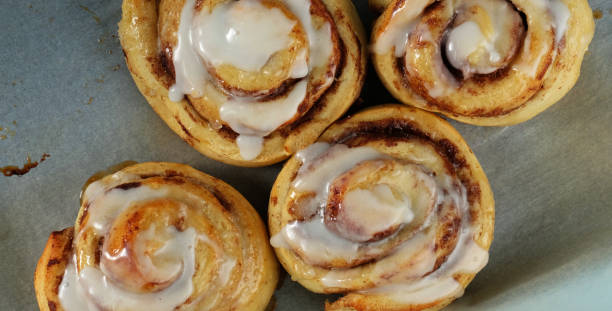 istock homemade cinnamon buns with cream 1317349350