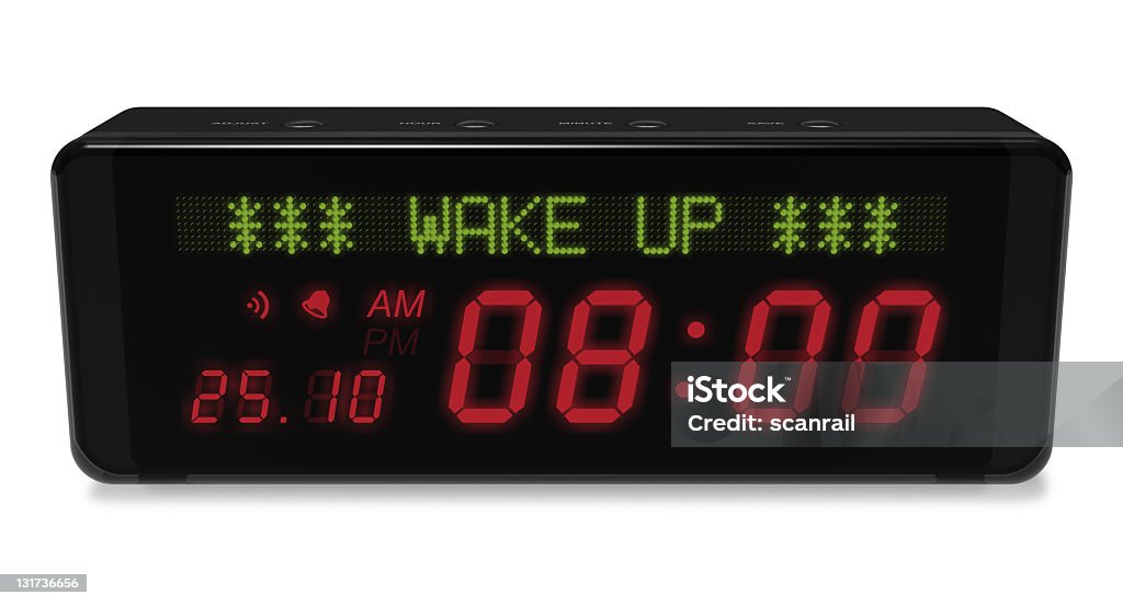 Reloj despertador Digital - Foto de stock de Despertador libre de derechos