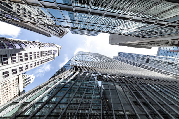 istock Central financial commercial building 1317368833