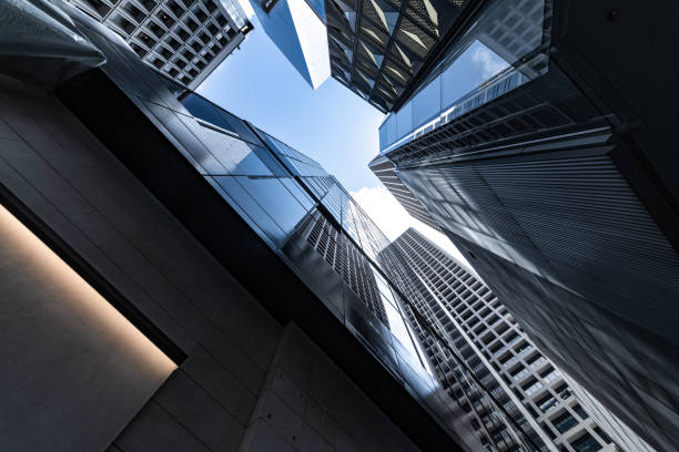 istock Central financial commercial building 1317368838