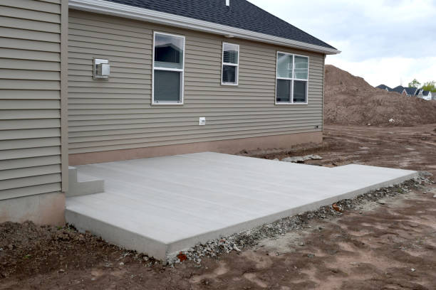 istock New Home House Construction Concrete Cement Foundation Patio Builders Smooth 1317371328
