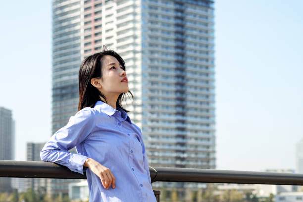istock Young businesswoman looking forward 1317374812