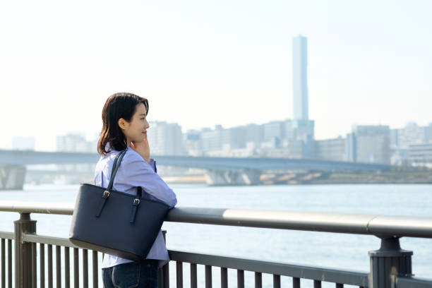 istock Young businesswoman looking forward 1317374813