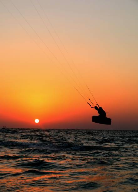 istock kite surfing in Dubai 1317381233