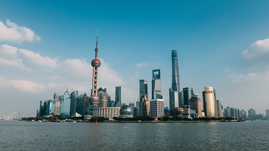 Shanghai China cityscape downtown towers skyline city