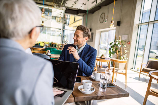 istock Business people having a meeting 1317389783