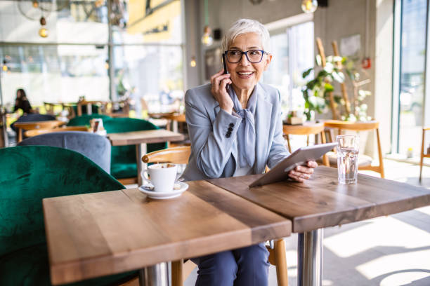 istock Business woman using a Phone 1317390700