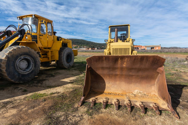 istock Heavy rental machinery for construction, essential and necessary 1317395551