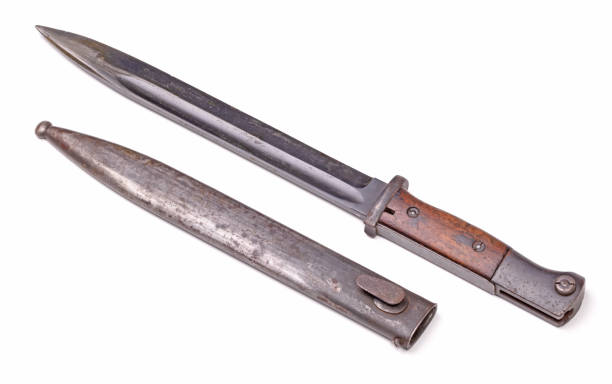 istock German army ww2 period bayonet (44asw), isolated on white 1317398686
