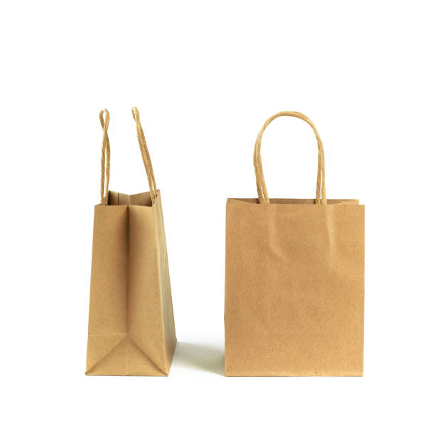 istock Several mockup assorted paper bags and boxes. Packages delivery 1317400561
