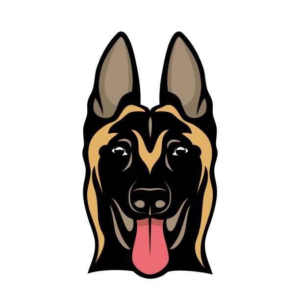 60+ Dog Tongue Profile Stock Illustrations, Royalty-Free Vector ...