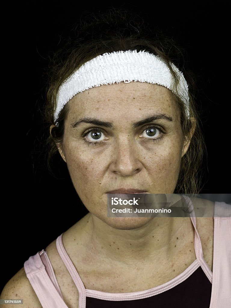 С�ерьезный спортивный женщина - Стоковые фото Женщины роялти-фри