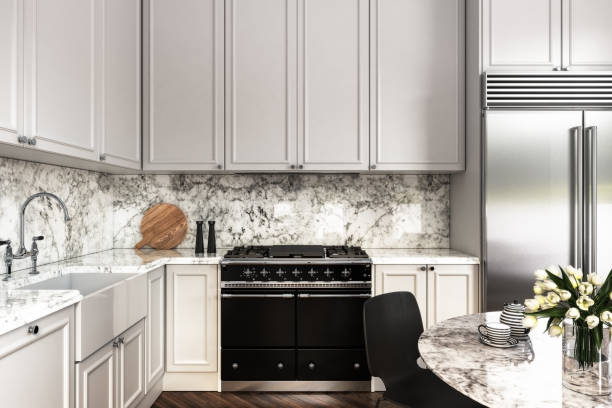 istock Modern elegant kitchen stock photo 1317416686