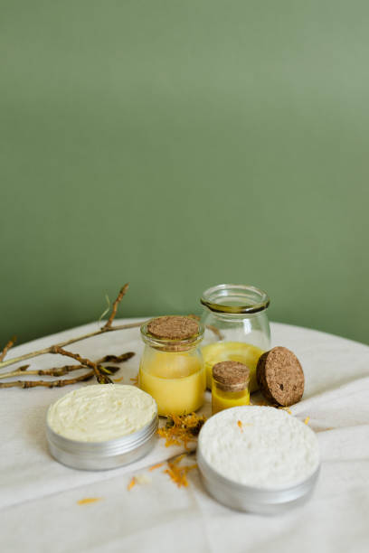 istock DIY butter and body cream DIY natural cosmetics on a table 1317417588