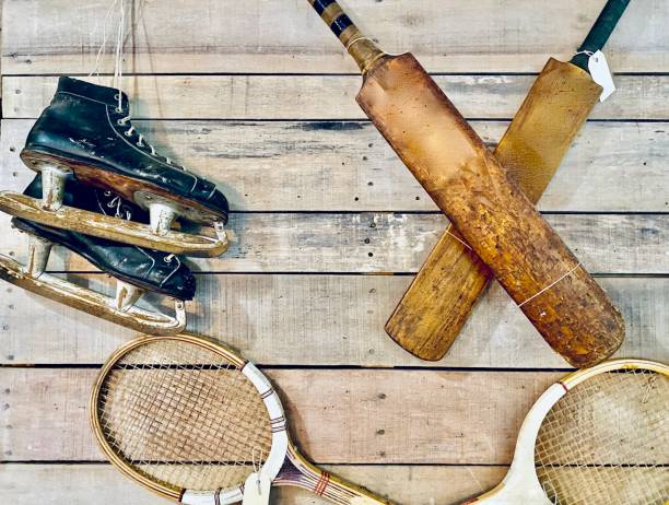 istock Antique Old Style Sports Collection 1317419982
