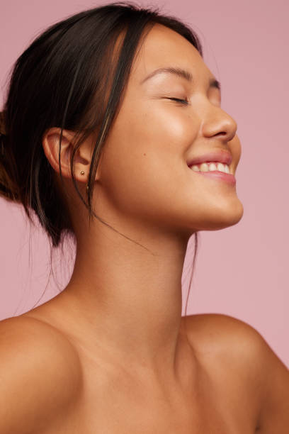 istock Happy young asian model with perfect skin 1317425936