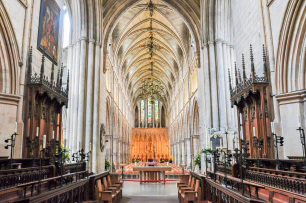istock Southwark Cathedral interior in London, UK 1317436486