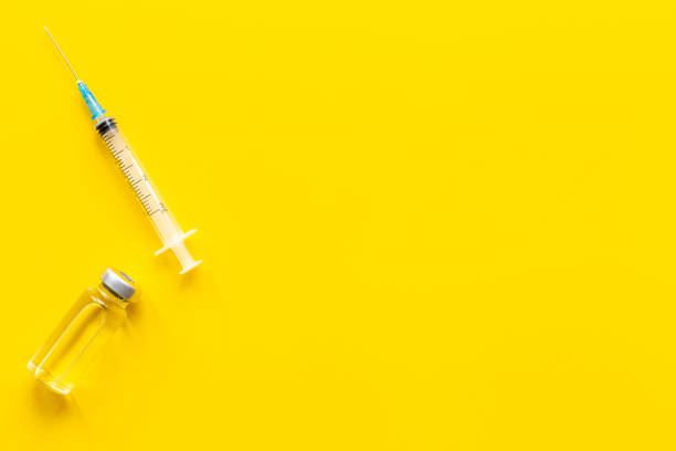 istock Coronavirus vaccine vial bottle for injection 1317438849