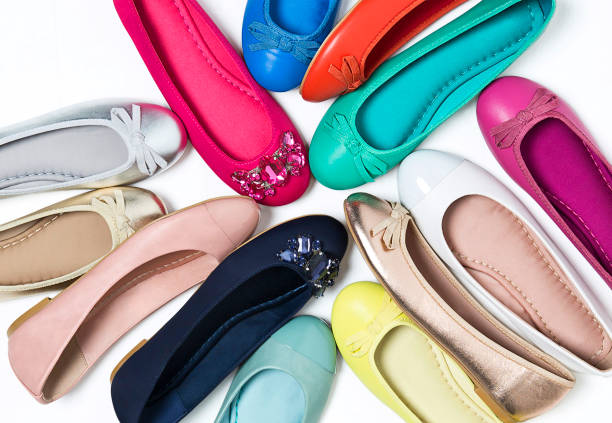 Flat shoes Flat shoes flat shoe photos stock pictures, royalty-free photos & images