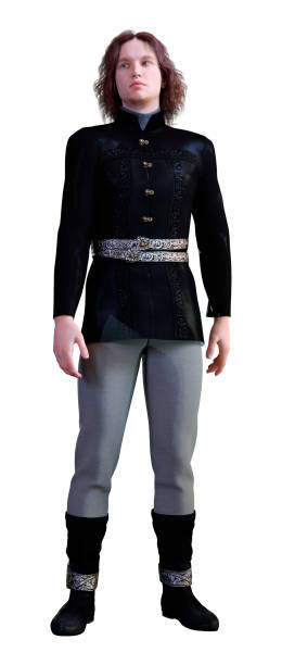 istock 3D illustration medieval prince on white 1317443983