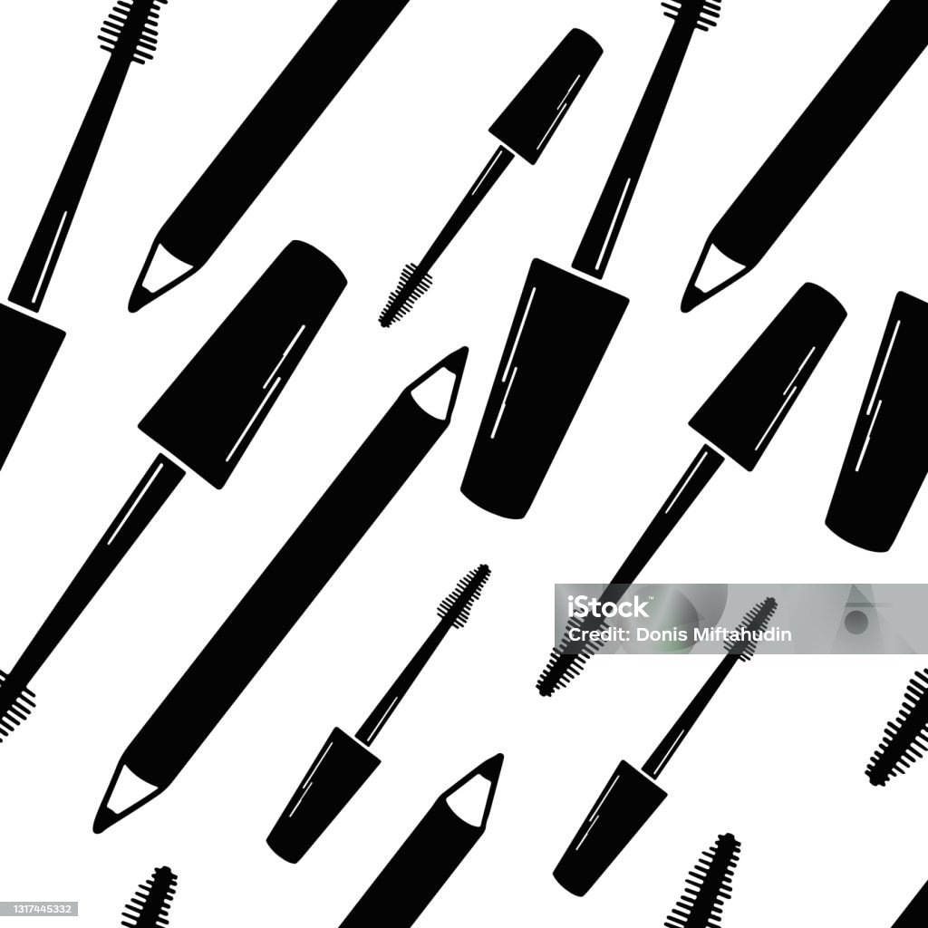 Makeup Pattern Vector Makeup Seamless Pattern Stock Illustration - Download Image Now - Art ...