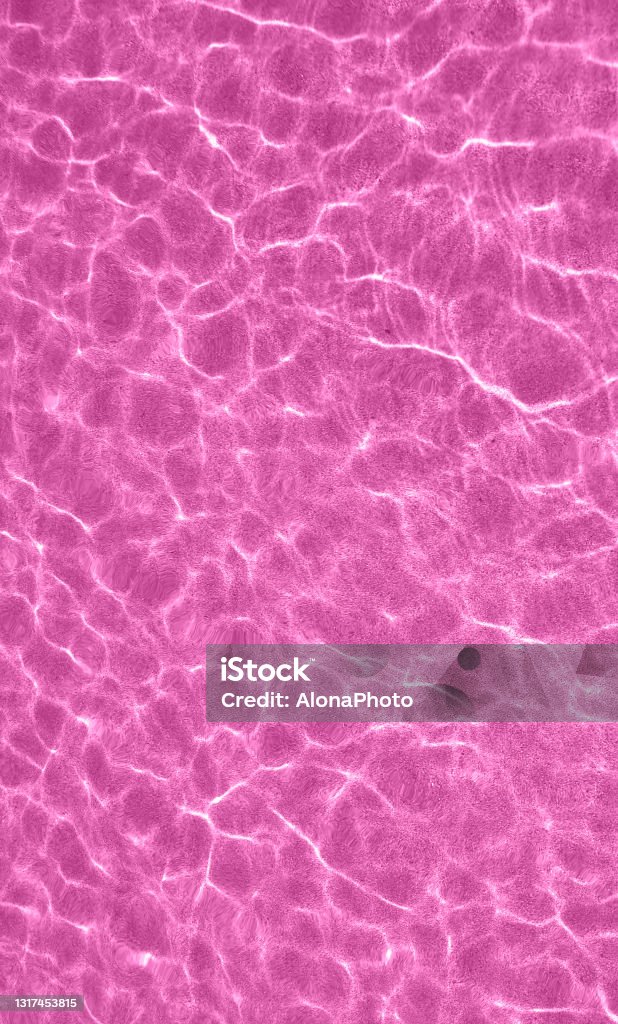 Pink Surface Texture Pink Water Surface Texture Stock Photo - Download Image Now - Abstract ...