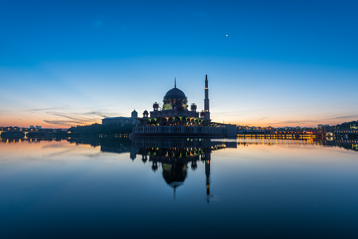 A beautiful sunrise shot at Putrajaya Mosque