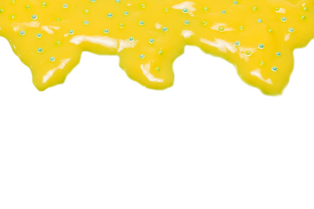 istock Sweet cream isolated background. Space for text or design. 1317455212