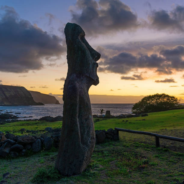 istock Moai Sunrise, Rapa Nui, Chile 1317461742