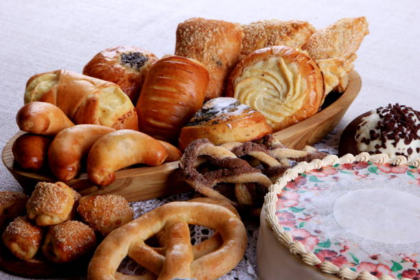 istock Table with loads of cakes, cupcakes and pies 1317465407