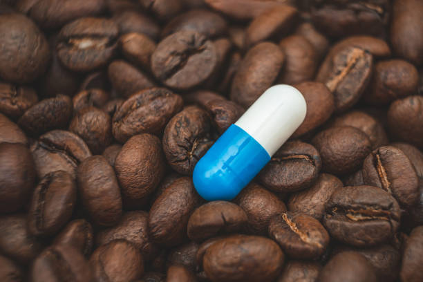 istock scientific research on caffeine. 1317468898