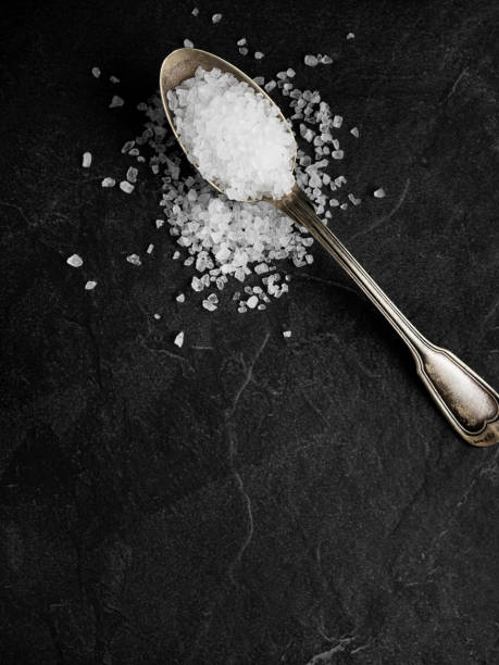 istock Salt, Sea salt in spoon 1317470249